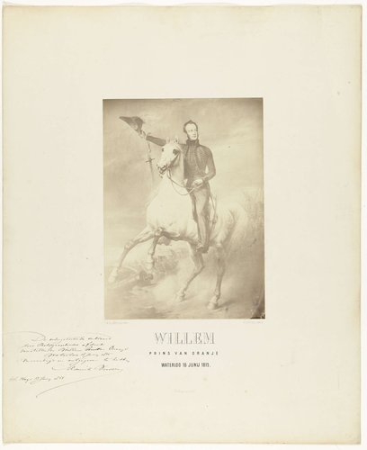 Willem Prins van Oranje Waterloo 18 juni 1865
