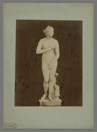 Sculptuur van de Venus de' Medici in de Galleria Uffizi te Florence, Italië