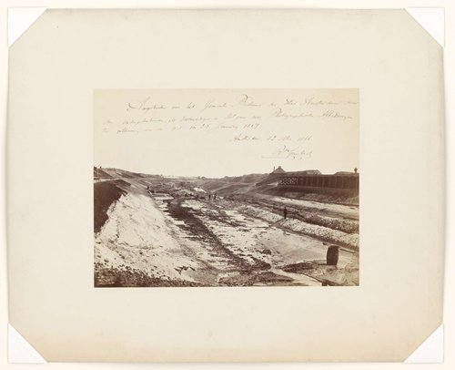 Aanleg van het Noordzeekanaal