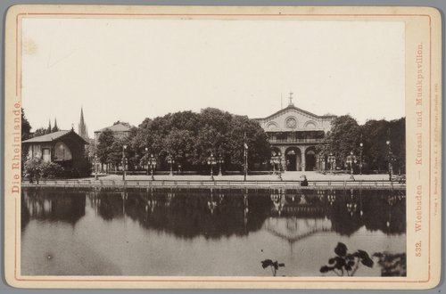 Wiesbaden - Kursaal und Musikpavillon