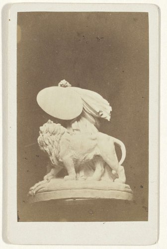 Model voor het monument ter herinnering aan de slag bij Heiligerlee, 1868