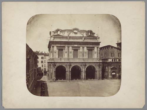 Palazzo Communale te Brescia by Giacomo Rossetti