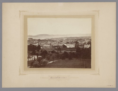Christiania by Olaf Martin Peder Væring