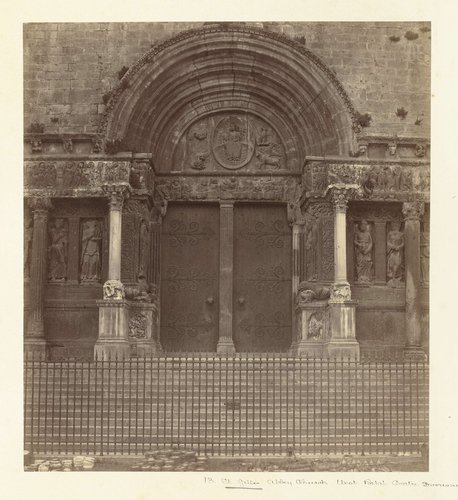St. Gilles Abbey Church, West Portal, Centre Doorway by anonymous