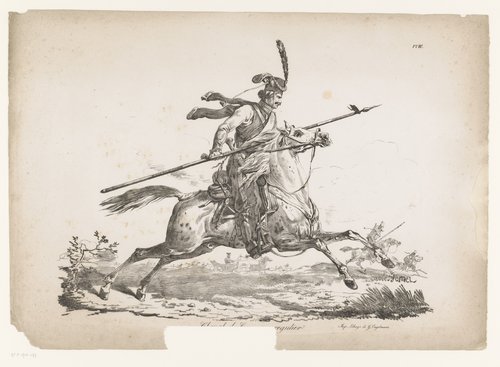 Cheval de Cosaque régulier
