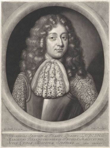 Portret van Lodewijk, markgraaf van Brandenburg