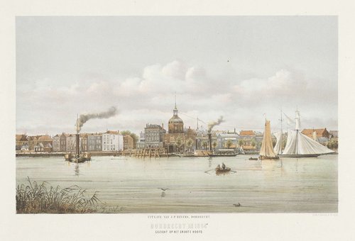 Gezicht op het Groote Hoofd