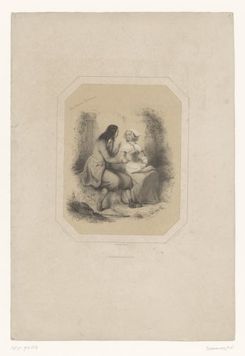 Twee Bretonse geliefden