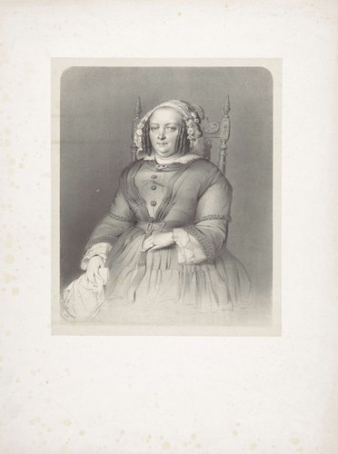 Portret van een onbekende vrouw