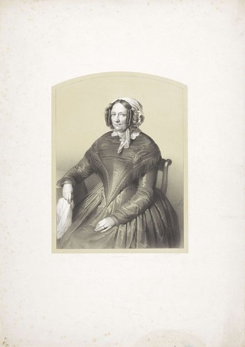 Portret van een onbekende vrouw