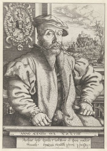 Portret van Dr. Georg Roggenbach