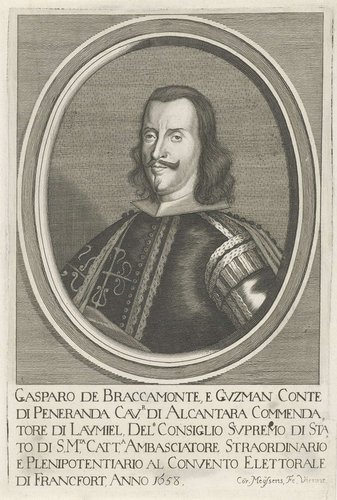 Portret van Gaspar de Bracamonte y Guzman