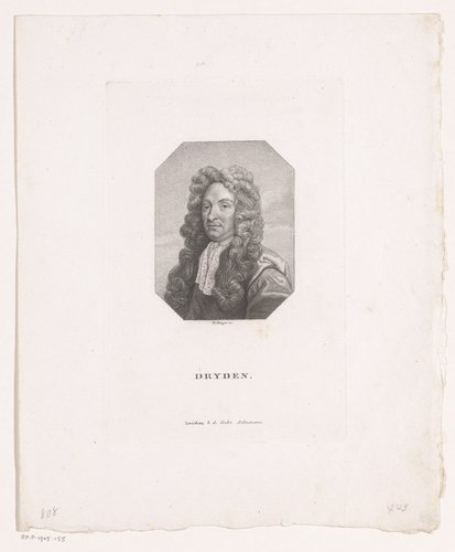 Portret van John Dryden