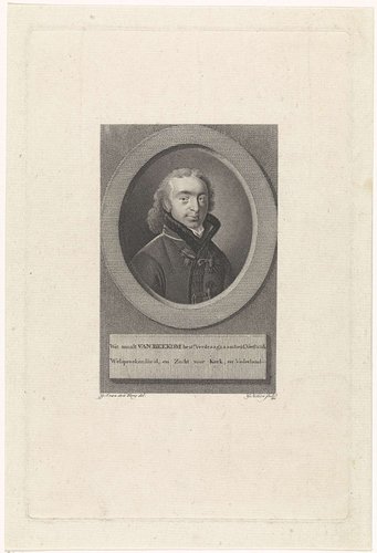 Portret van Van Beekom