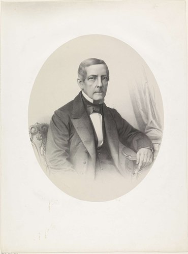 Portret van Guillaume Groen van Prinsterer