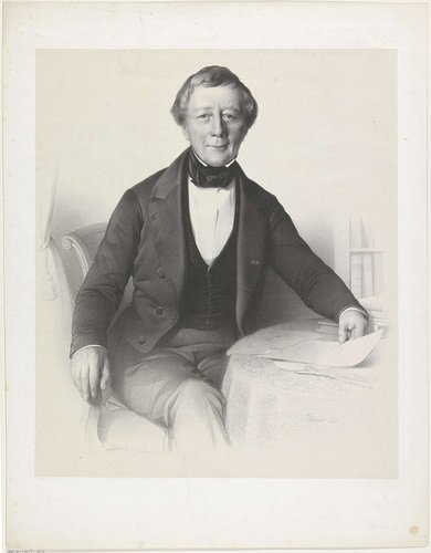 Portret van A.J. Helmich