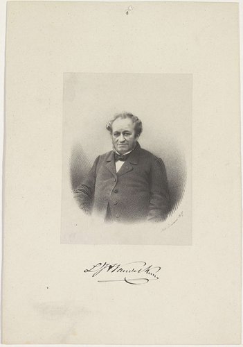 Portret van Leopoldus Joannes Antonius van der Kun