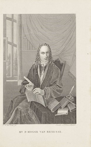 Portret van burgemeester Pieter Mogge