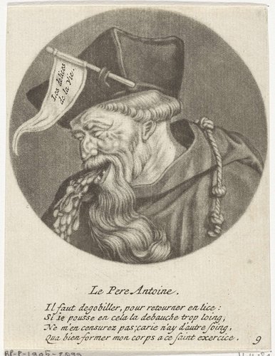 Karikaturen op de Franse geestelijkheid onder Lodewijk XIV