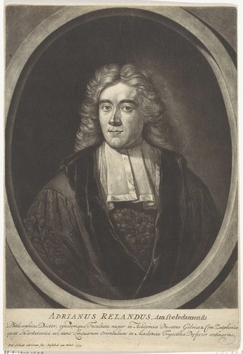 Portret van Adriaan Reland by Pieter Schenk (I)