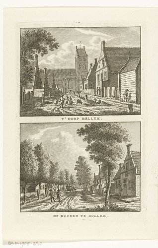 De Buuren te Hollum by Carel Frederik Bendorp (I)