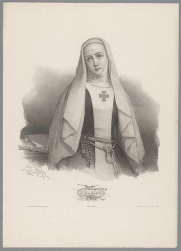 Portret van Héloïse d'Argenteuil