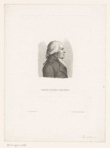 Portret van Sebald Justinus Brugmans