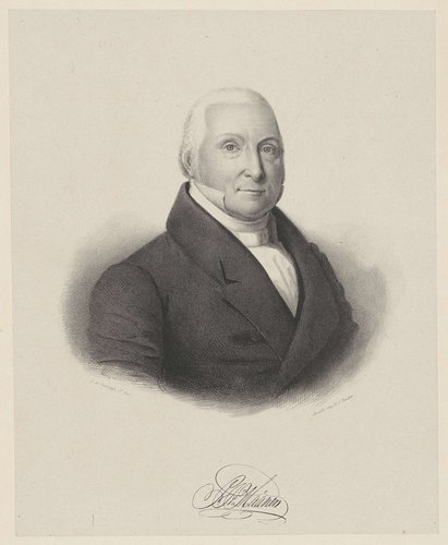 Portret van Pieter Jacobus van Maanen