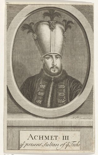 Portret van Ahmed III