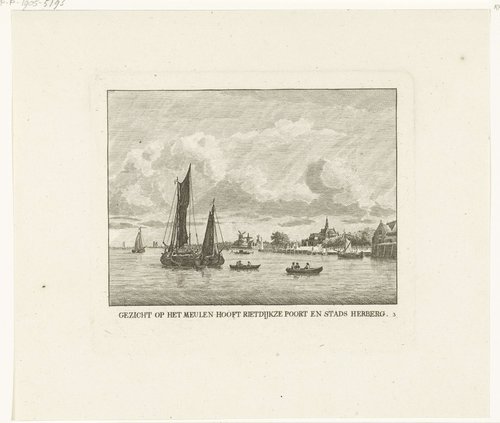 XII Gezichtjes der Stadt Dordrecht Langs de water zijde