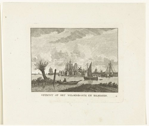 XII Gezichtjes der Stadt Dordrecht Langs de water zijde