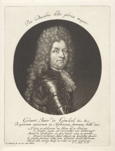Portret van Godard by Pieter Schenk (I)