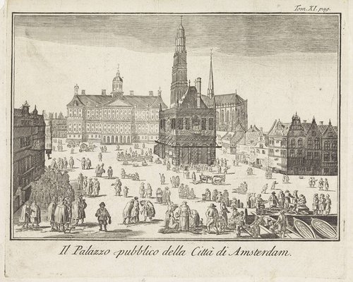 Il Palazzo pubblico della Città di Amsterdam