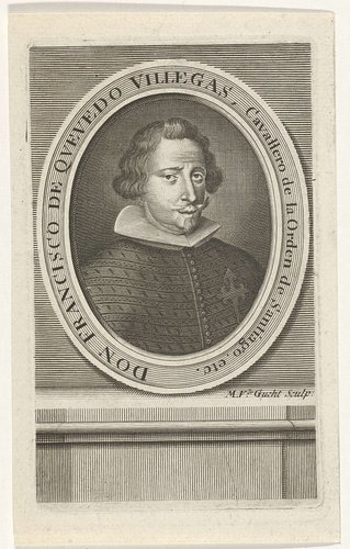 Portret van Don Francisco de Quevedo Villegas