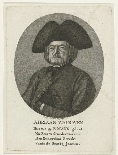 Portret van Adriaan Walraven