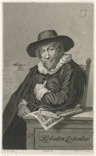 Portret van Roemer Visscher by Pieter van der Meulen