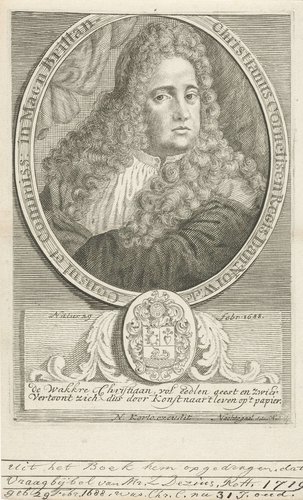 Portret van Christianus Cornelisen