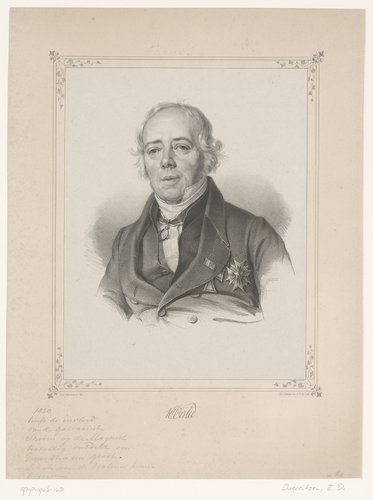 Portret van Hans Christian Ørsted