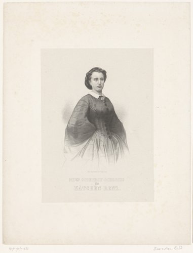 Portret van Madam Godefroy-Schossig