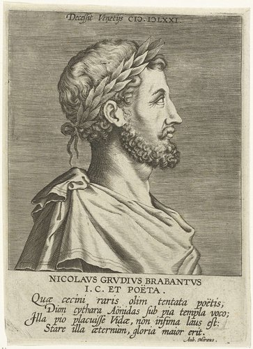 Portret van Nicolaas Grudius