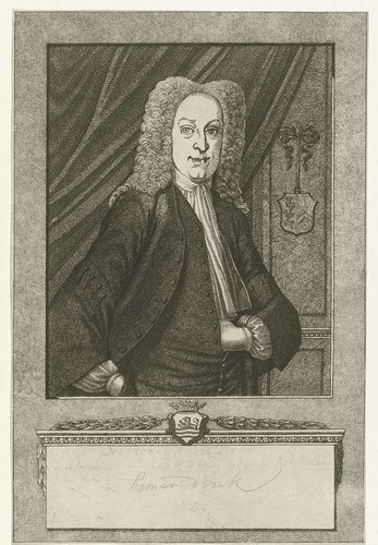 Portret van Pieter de la Rue