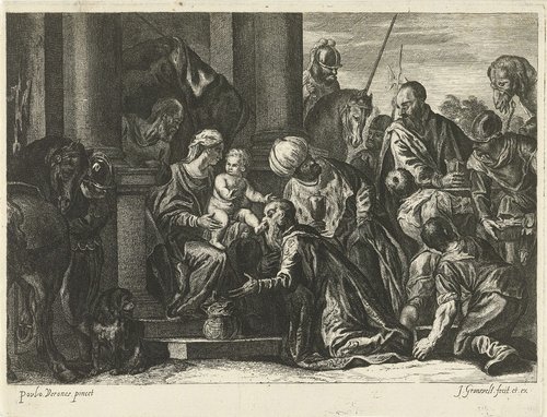 Aanbidding door de koningen