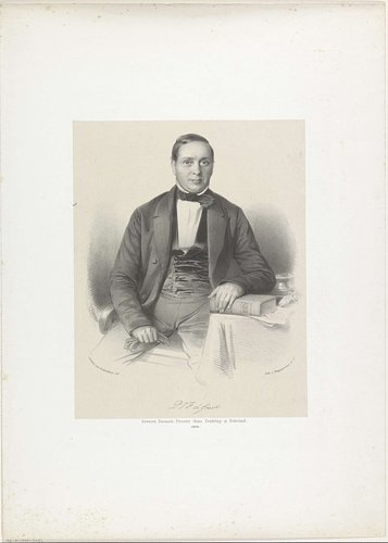 Portret van Petrus Julianus Franciscus de Geest