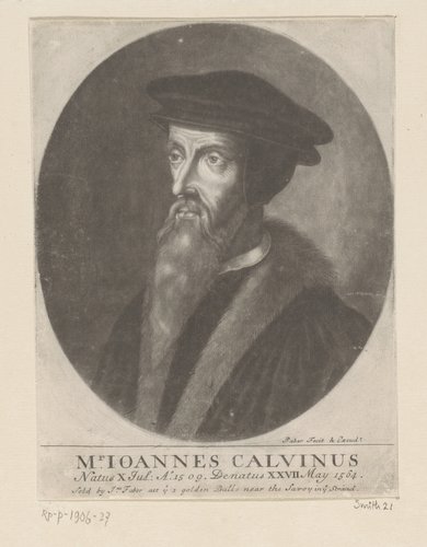 Portret van Johannes Calvijn