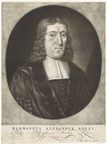 Portret van Herman Alexander Röell
