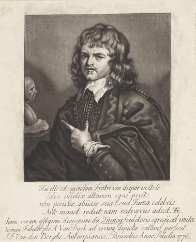 Portret van de beeldhouwer Jerôme Duquesnoy