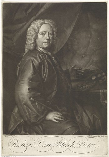 Portret van Richard van Bleeck