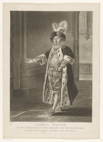 Portret van Carel Passé als Filips de Goede