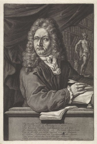 Portret van Jan van Hoogstraten by Andries van Buysen (Sr.)