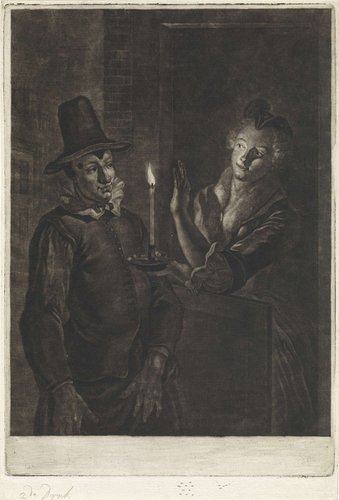 Vryagie van Reinier Adriaansz. by Saartje Jansz by Abraham Delfos